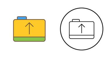 Unique Folder Vector Icon
