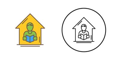 Home Learning Vector Icon