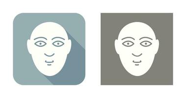 icono de vector de rostro humano