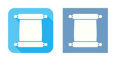 Scroll of Paper Vector Icon