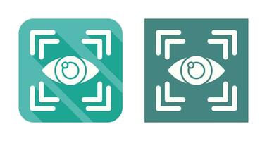 Eye Scan Vector Icon