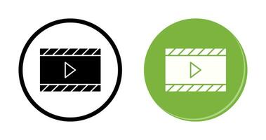 Unique Video and Animation Vector Icon