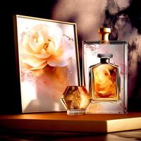 Old Fashioned Perfume Bottle photo