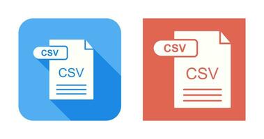CSV Vector Icon