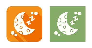 Sleeping Vector Icon