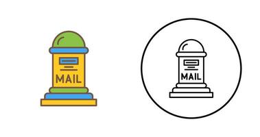 Mail Box Vector Icon