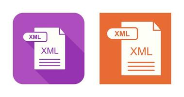 XML Vector Icon
