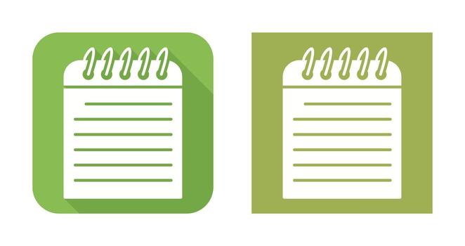 icono de vector de nota única