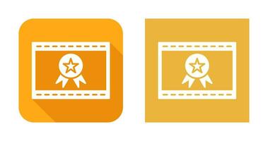 Unique Web Award Vector Icon