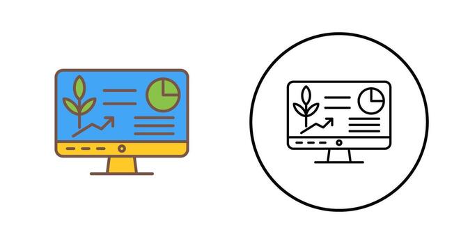 Computer Vector Icon