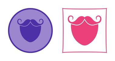 Beard and Moustache Vector Icon