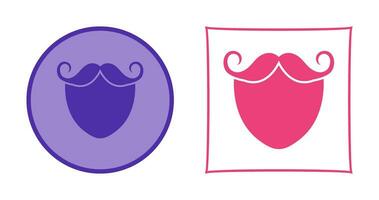 Beard and Moustache Vector Icon