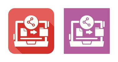 File Share Vector Icon