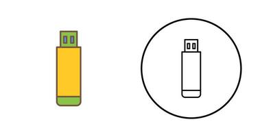 USB Drive Vector Icon