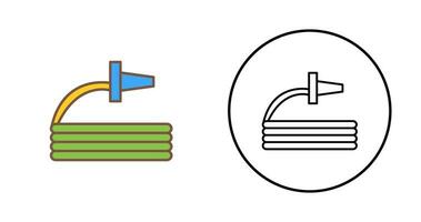 icono de vector de manguera única