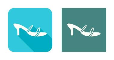 Stylish Sandals Vector Icon