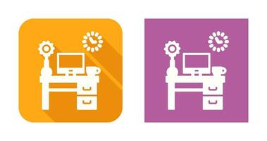 Work Table Vector Icon