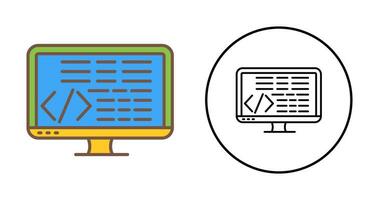 Coding Vector Icon