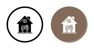 Home Work Place Vector Icon