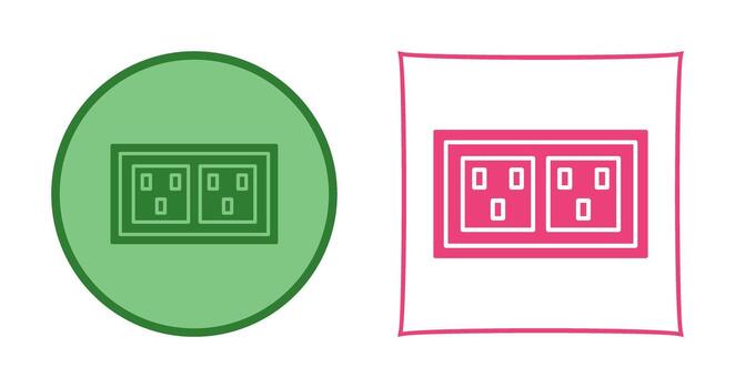 icono de vector de enchufe