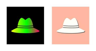 icono de vector de sombrero