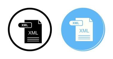 XML Vector Icon