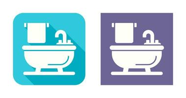 Bathtub Vector Icon