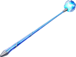 Magic wand png with AI generated.