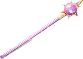 Magic wand png with AI generated.