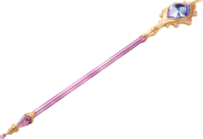 magia varita mágica png con ai generado.