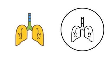 Lung Vector Icon