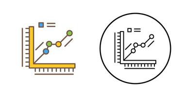 Graph Vector Icon