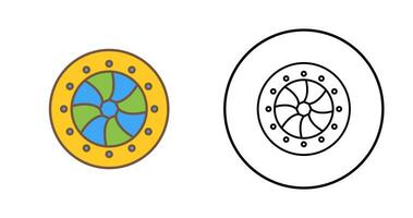 Unique Optical Diaphram Vector Icon