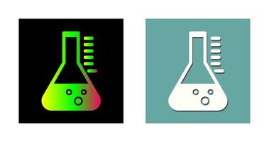 icono de vector de vaso de precipitados