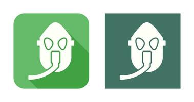 Unique Oxygen Mask Vector Icon