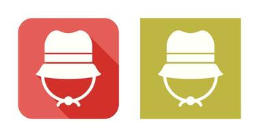 Camping Hat Vector Icon