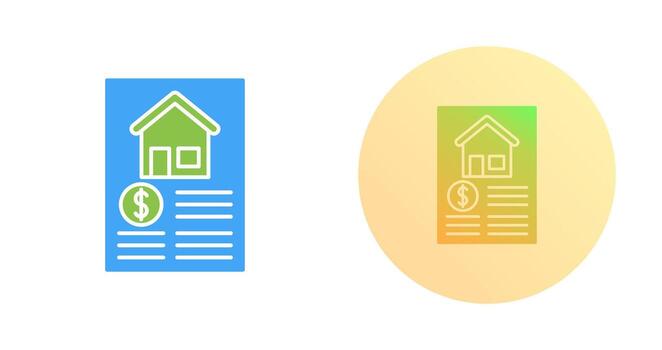 icono de vector de documento