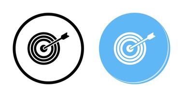 Unique Dartboard Vector Icon