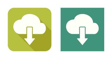 Download from Cloud Vector Icon