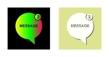 Message Bubbles Vector Icon