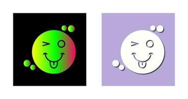 Tongue Out Vector Icon