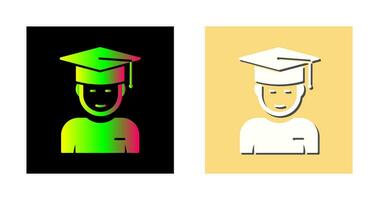 Graduate Student Vector Icon