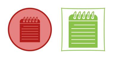 Unique Note Vector Icon