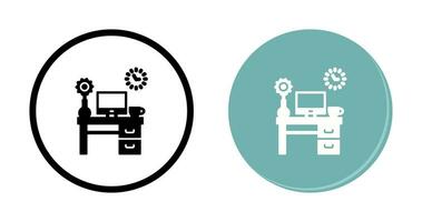 Work Table Vector Icon