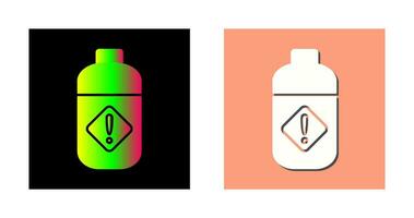 Pesticide Bottle Vector Icon