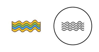 Magnetic Waves Vector Icon