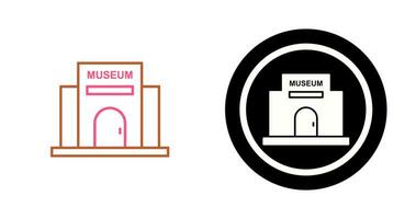 Museum Building Vector Icon