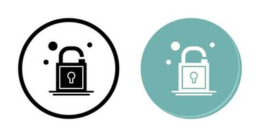 Open Lock Vector Icon