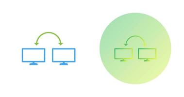 Unique Connected Systems Vector Icon