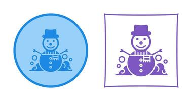 Snowman Vector Icon